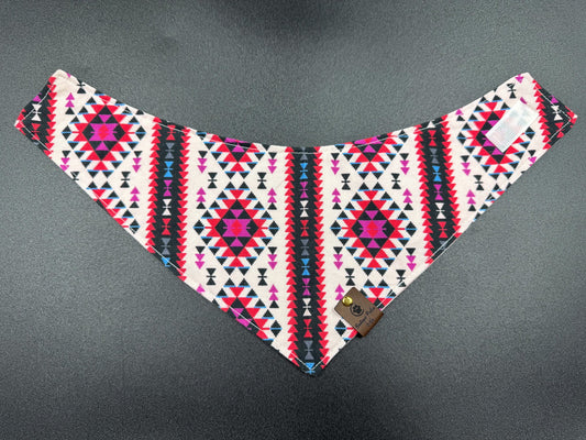 Foulard rose Moyen Boutique Poilue & Co.