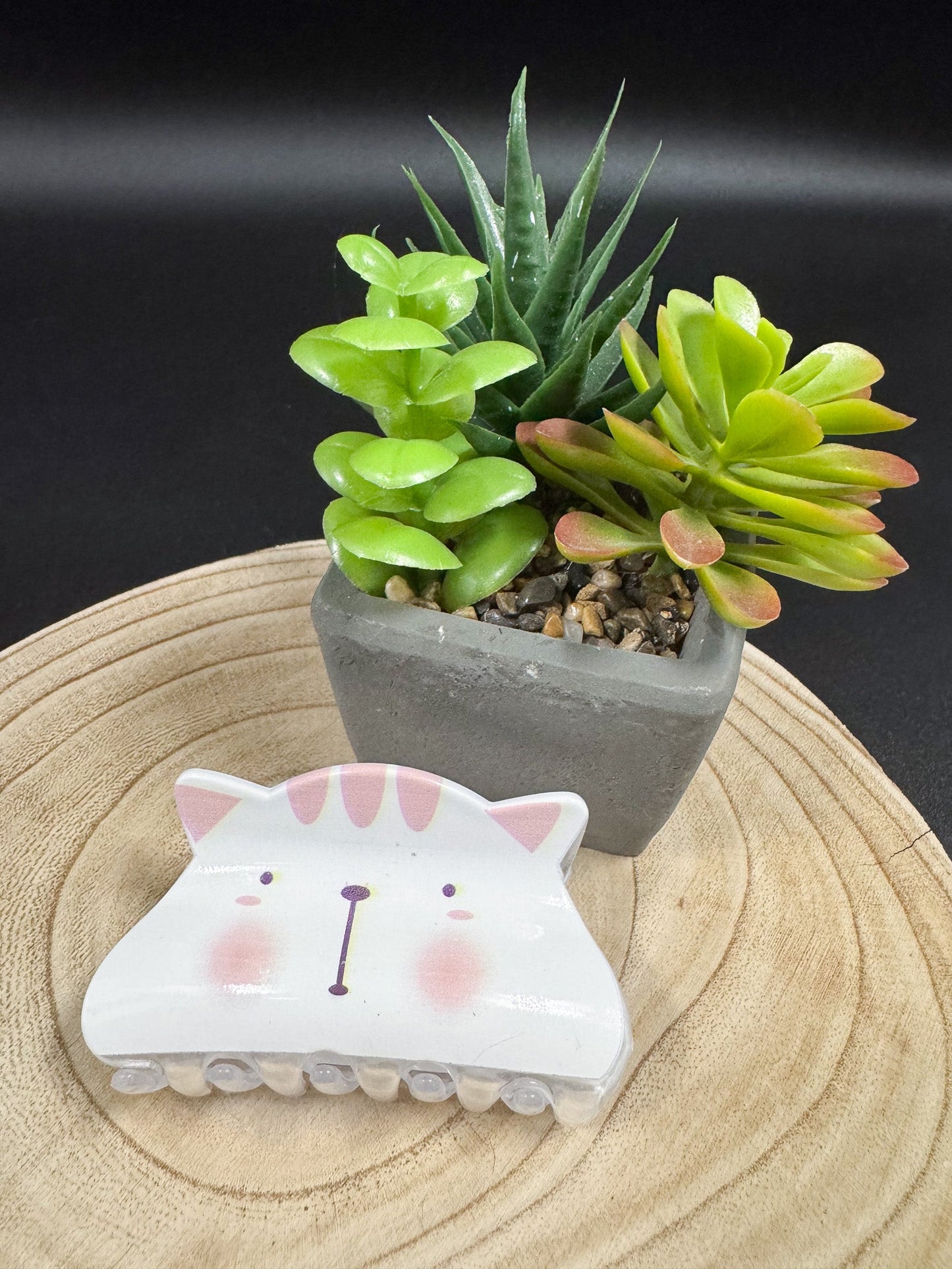 Pince à cheveux à motif de chat Boutique Poilue & Co.