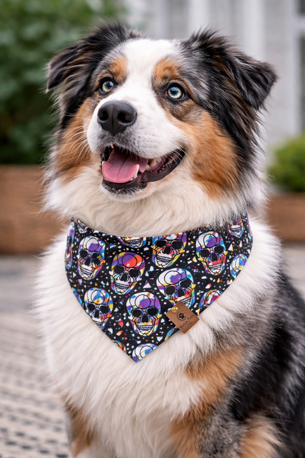 Collier et foulard