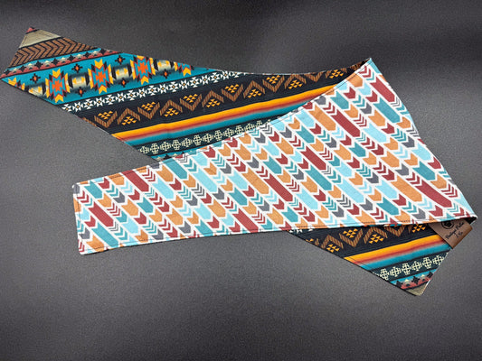 Foulard bleu Très très grand Boutique Poilue & Co.
