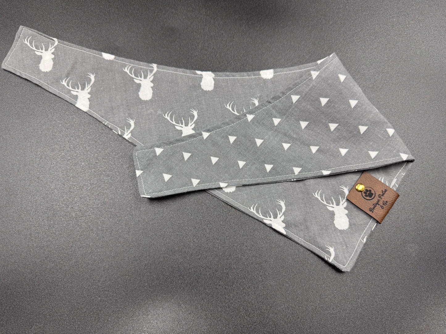 Foulard rennes blancs Très très grand Boutique Poilue & Co.