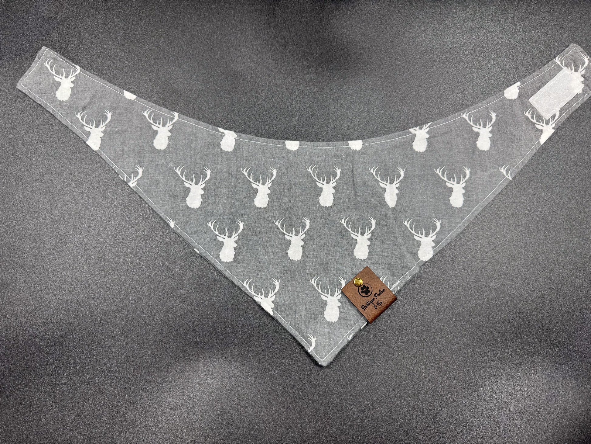 Foulard rennes blancs Grand Boutique Poilue & Co.