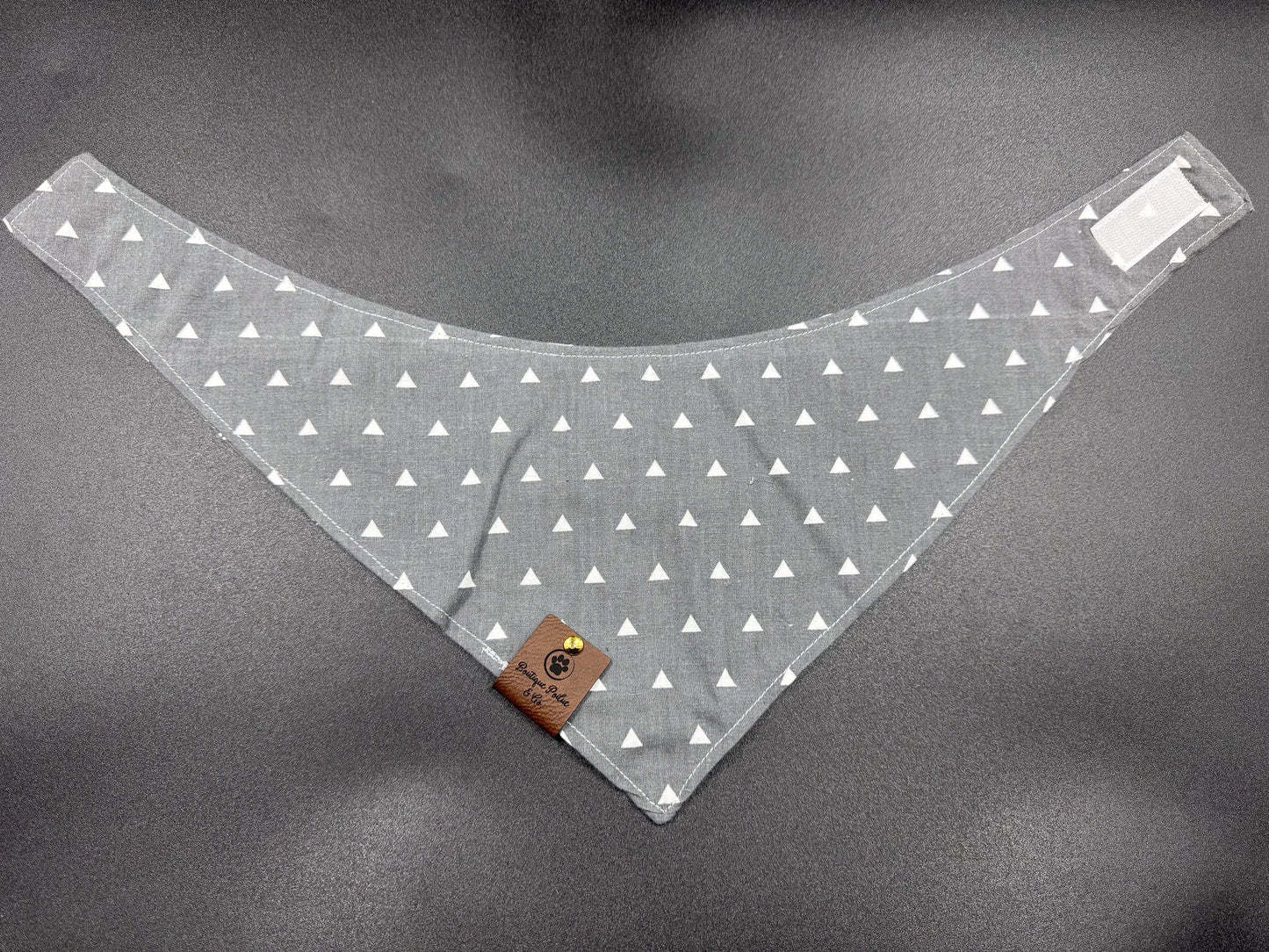Foulard rennes blancs Grand Boutique Poilue & Co.