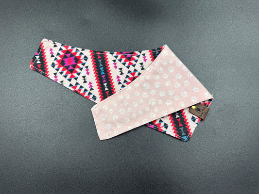 Foulard rose Petit Boutique Poilue & Co.