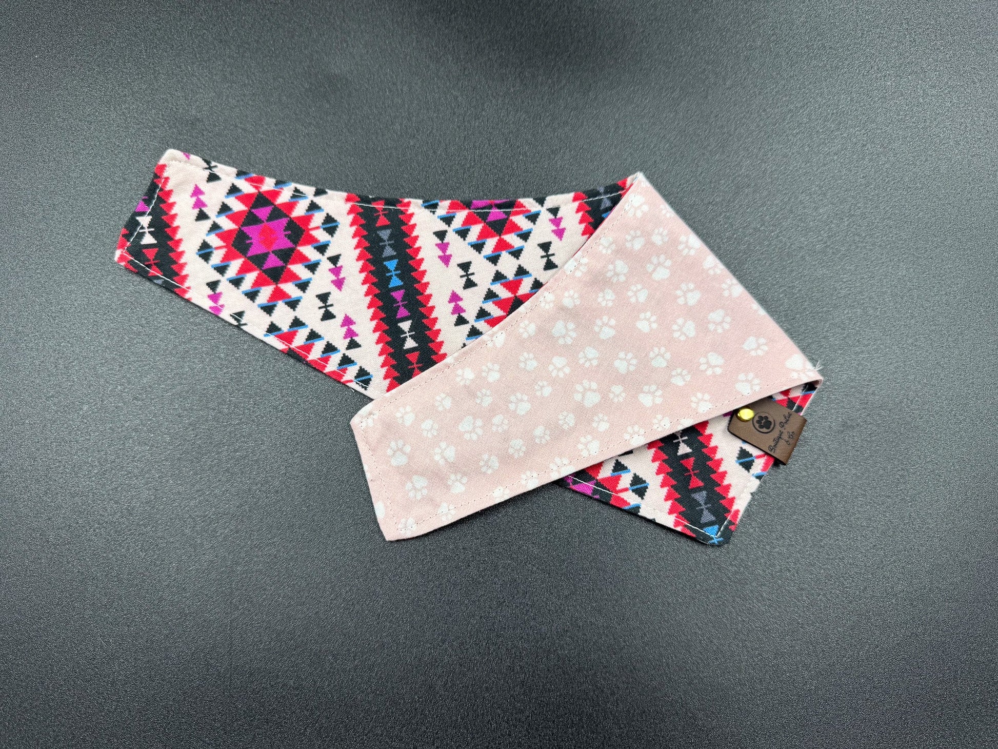 Foulard rose Très très grand Boutique Poilue & Co.