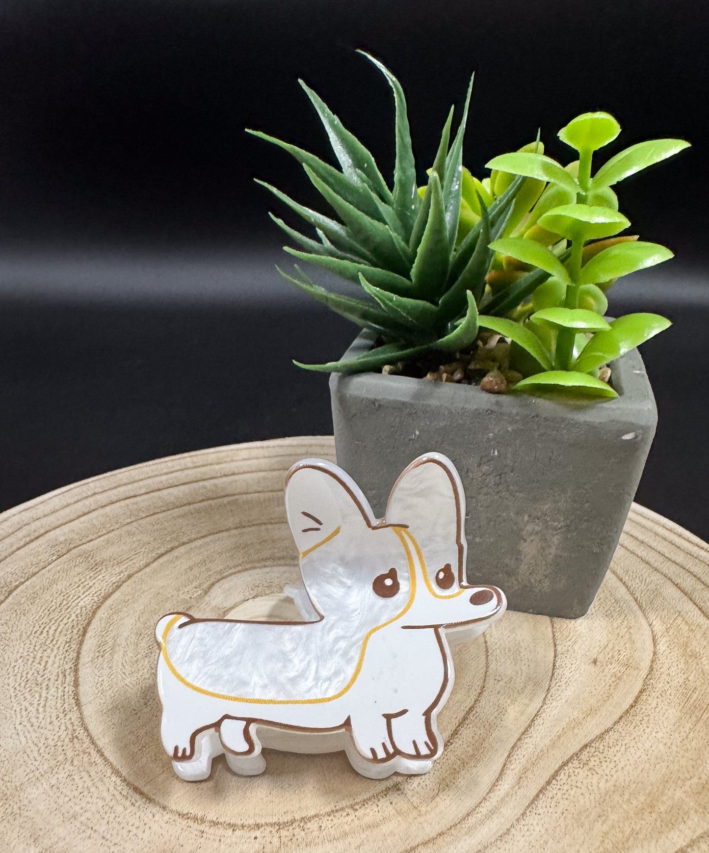 Pince à cheveux à motif de chien Boutique Poilue & Co.