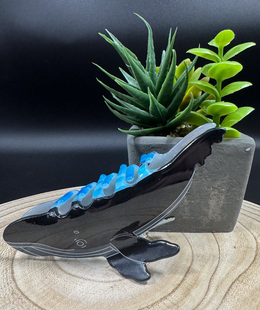 Pince à cheveux à motif de baleine Boutique Poilue & Co.
