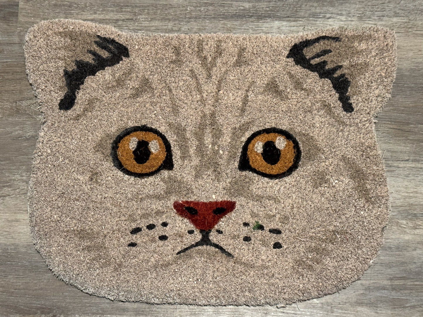 Tapis en forme de chat Boutique Poilue & Co.