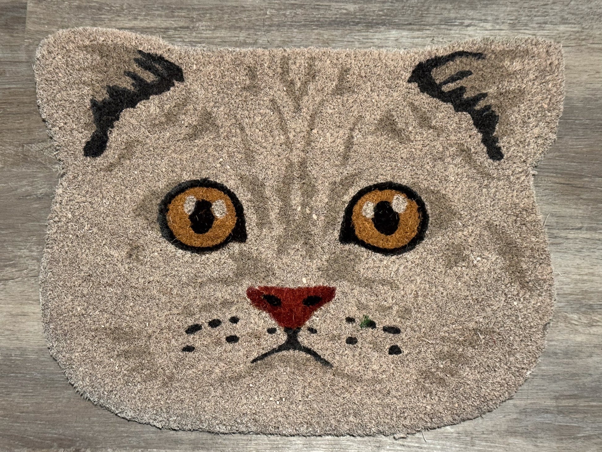 Tapis en forme de chat Boutique Poilue & Co.